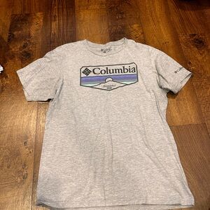 Columbia Light Gray Mountain Tee
